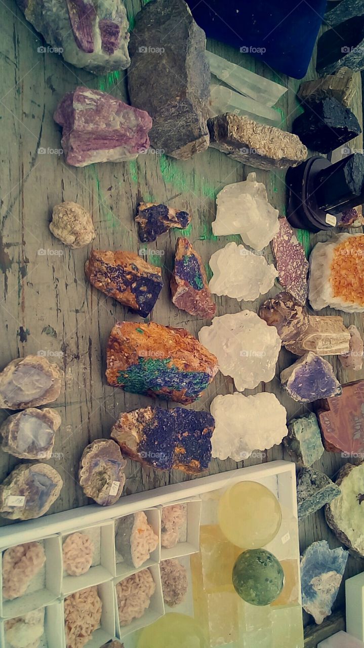 An Amazing Collection of Rocks and Crystals in all shapes, sizes and colors!