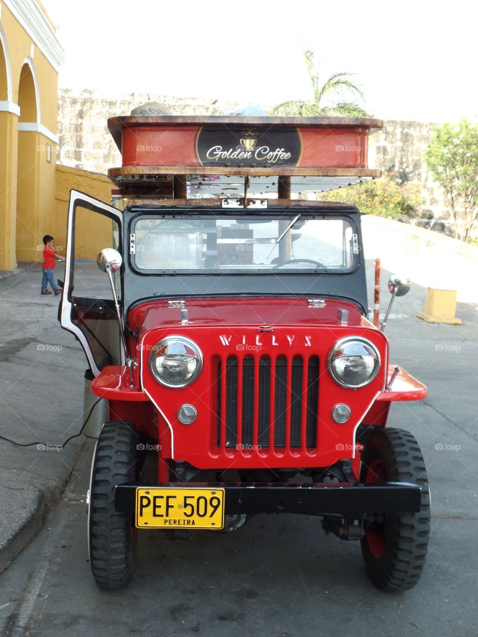 Coffee  Jeep Colombia