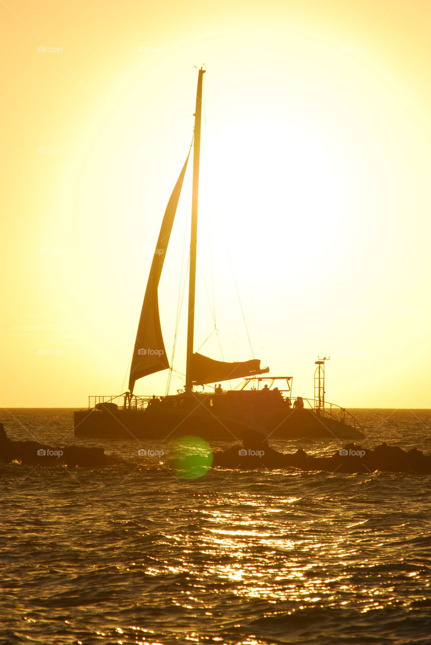 Sailing into the light 