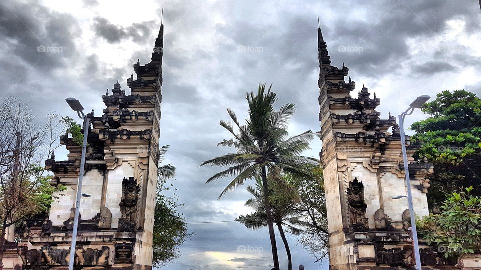 Gates to heaven in Bali