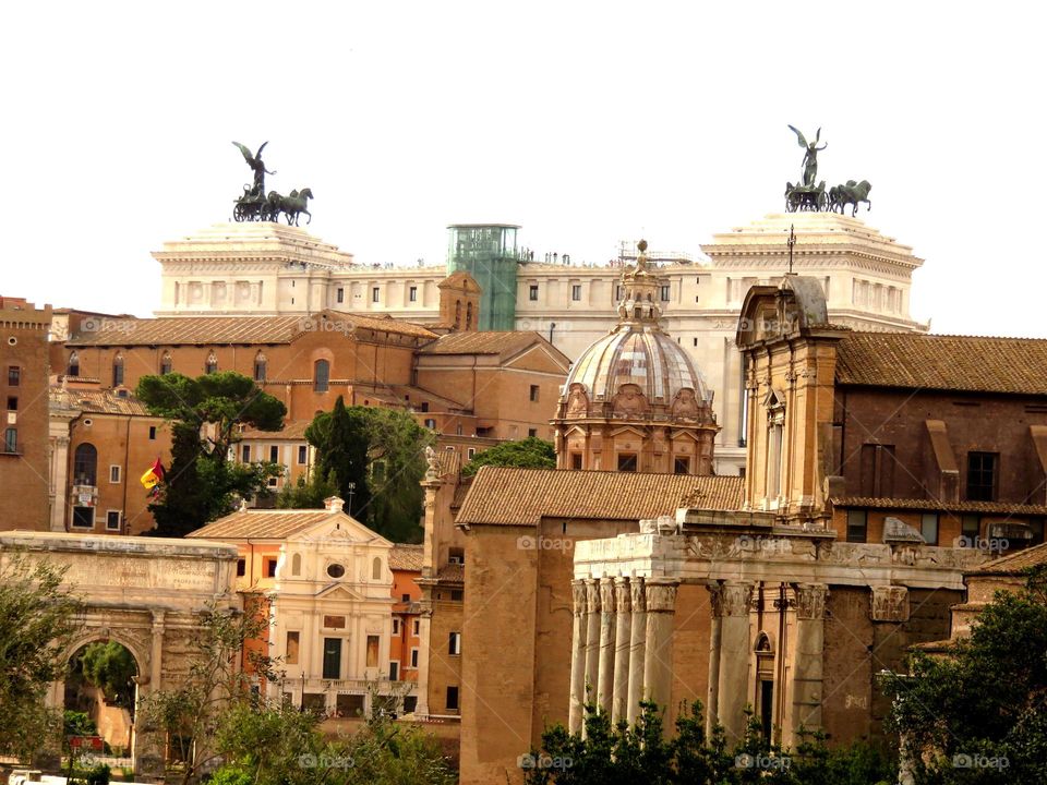 view of Rome Italy