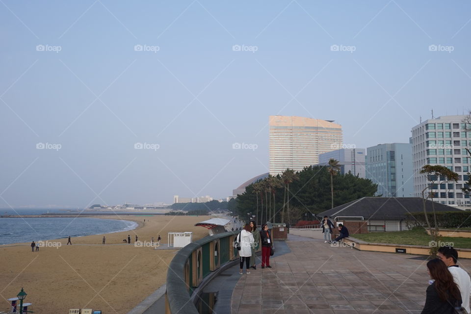 Fukuoka beach momichi