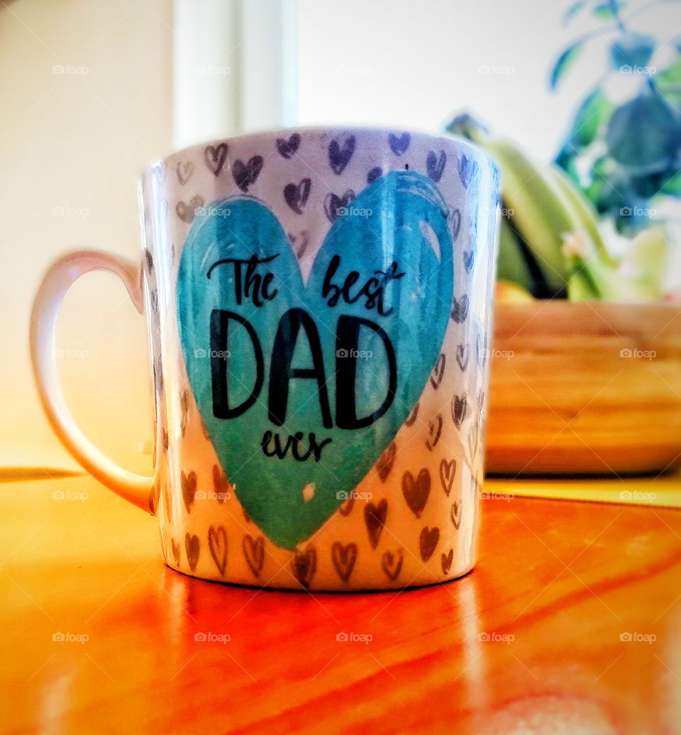 The Best dad ever cup