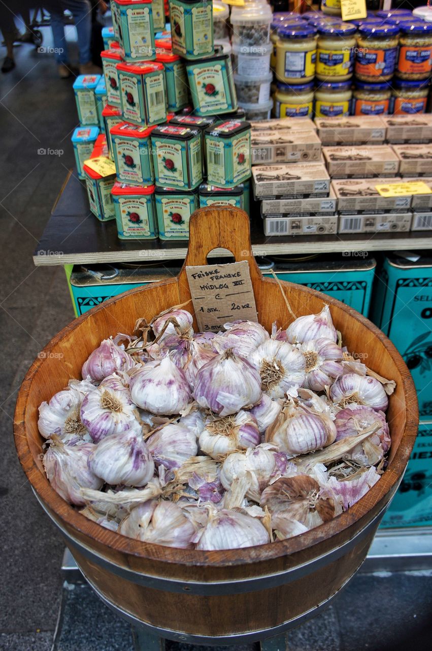 Garlic for sale 