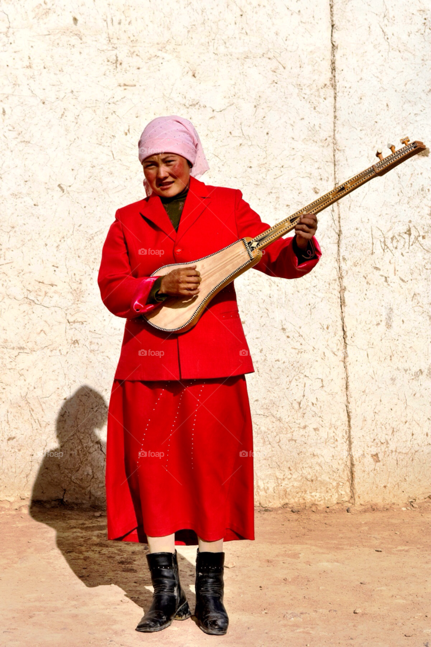 xinjiang china fashion people woman by jmsilva59