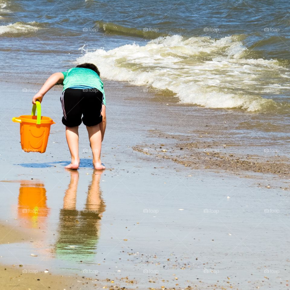 Boy at the Beach