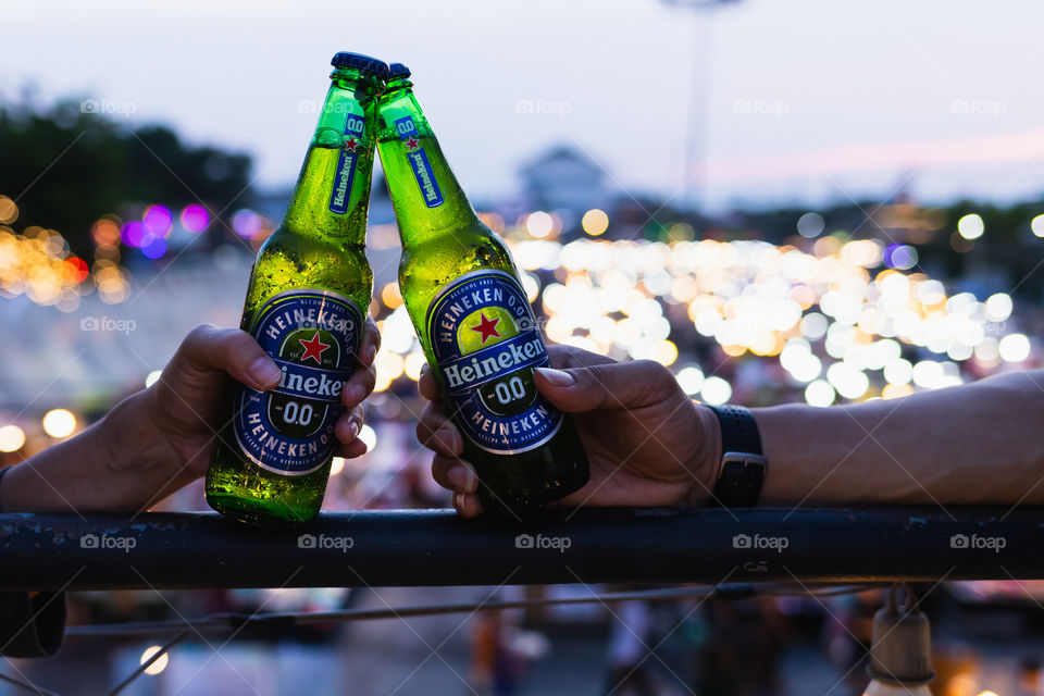 Go to a party with Heineken