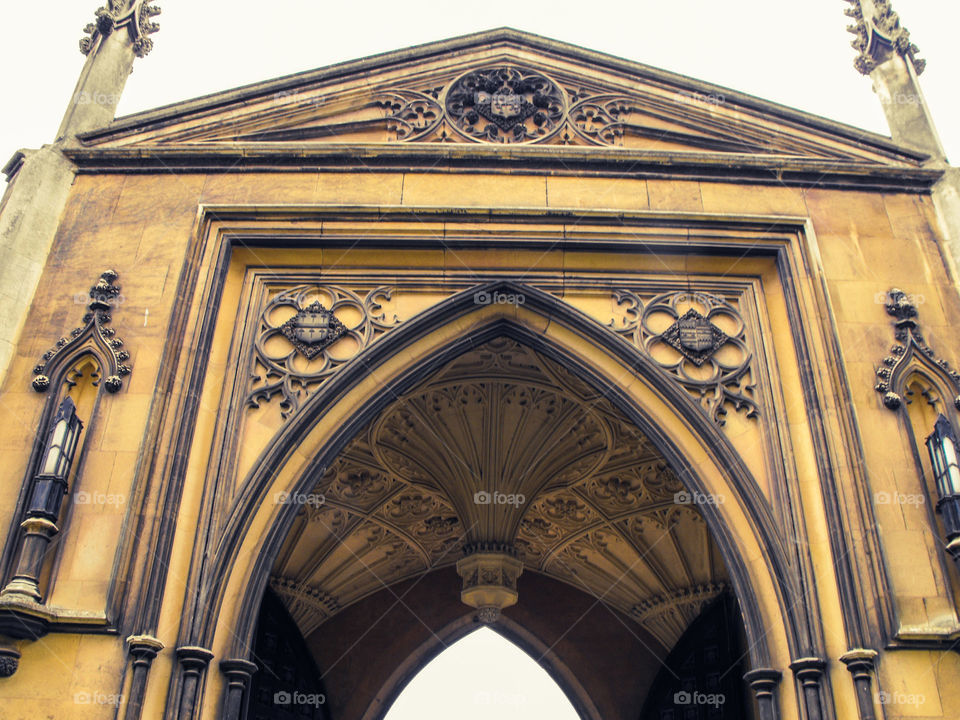 A gothic arch, Britain
