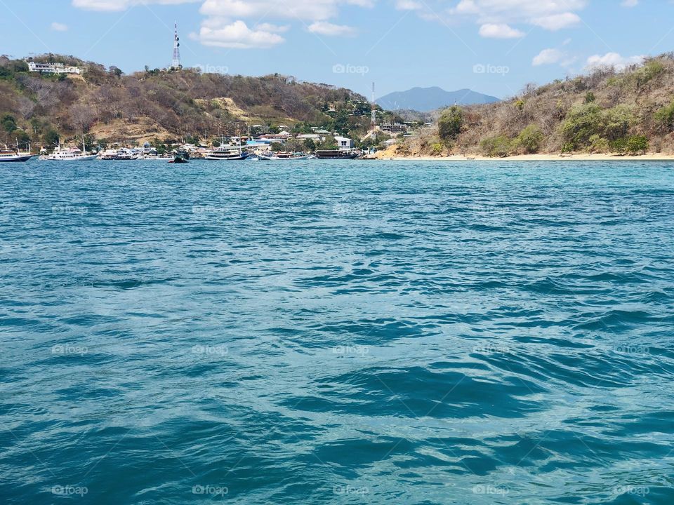 komodo island at Labuan bajo