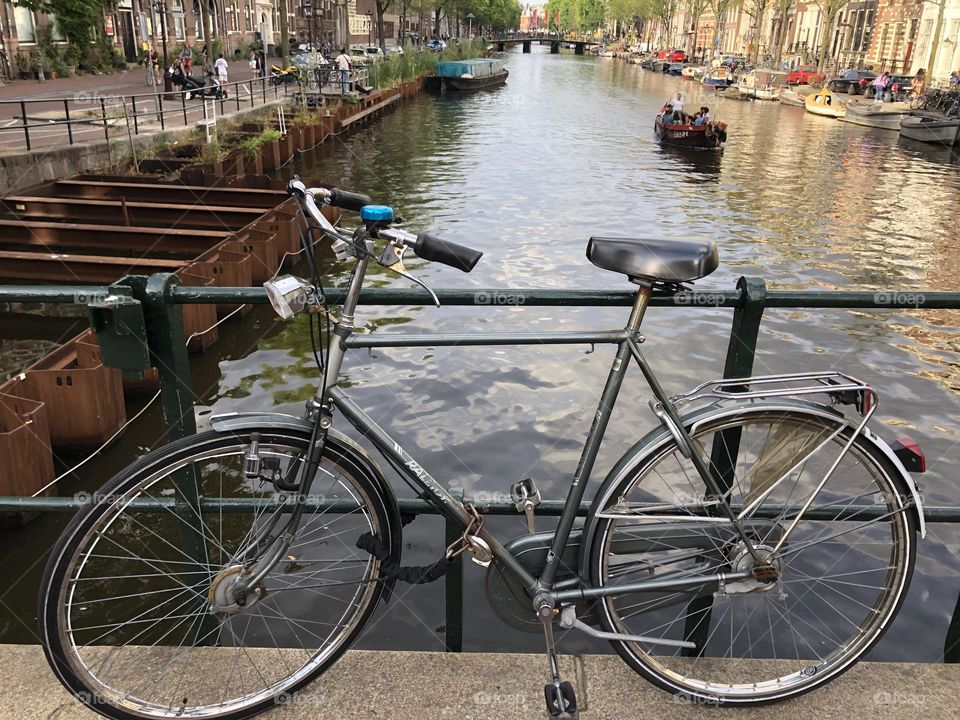 Bike. Amsterdā.