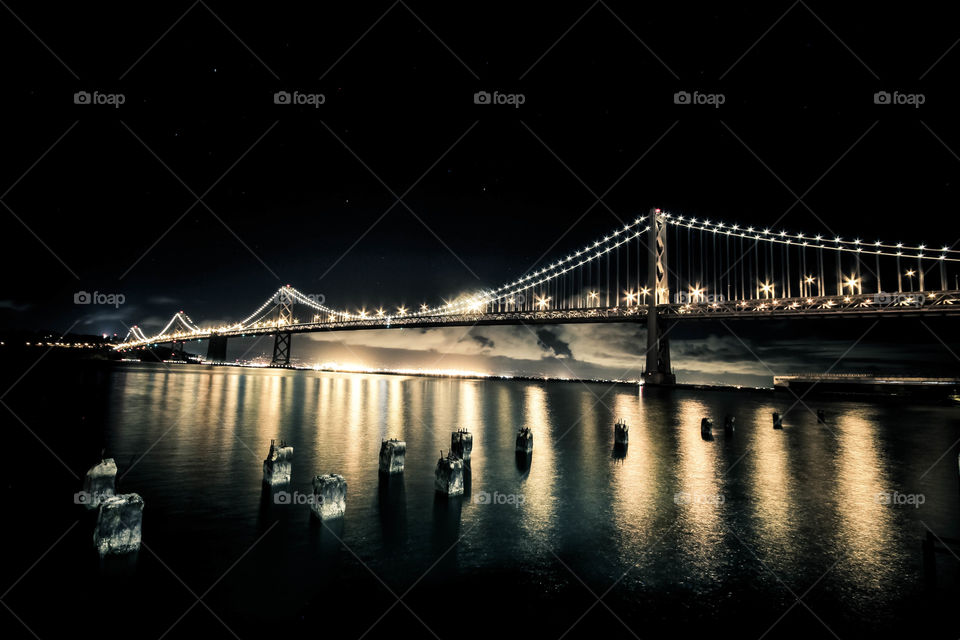 Bridge, Water, River, Reflection, City