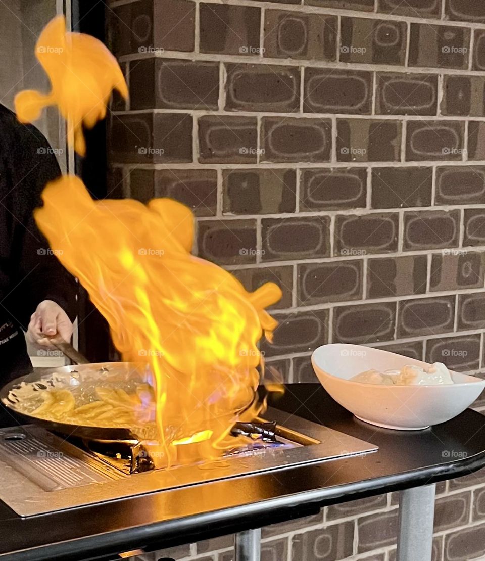 Bananas Flambé 