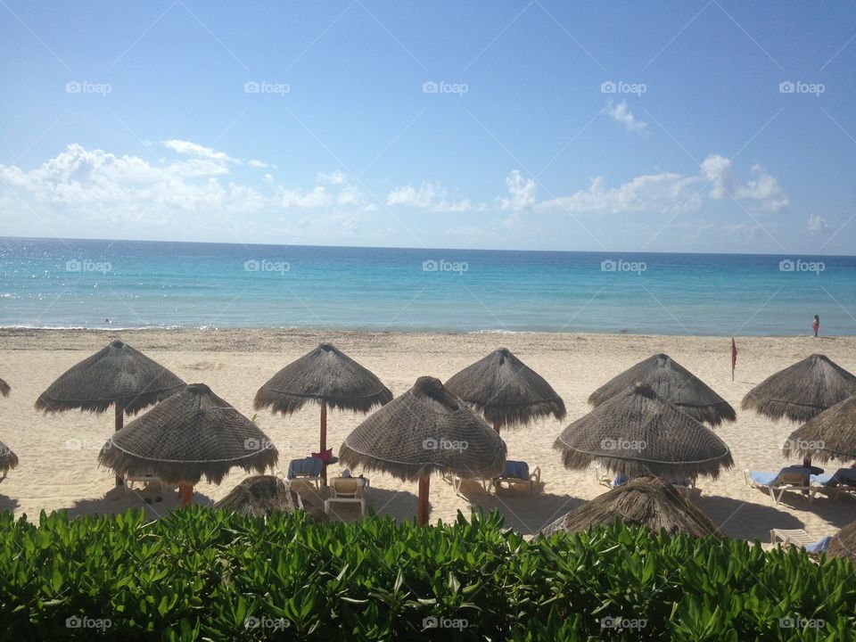 Cancun beach 