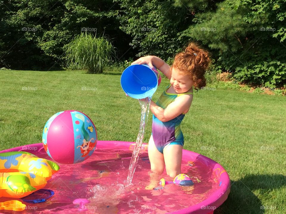 Pool time fun!