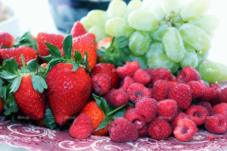 Close-up fruit berries