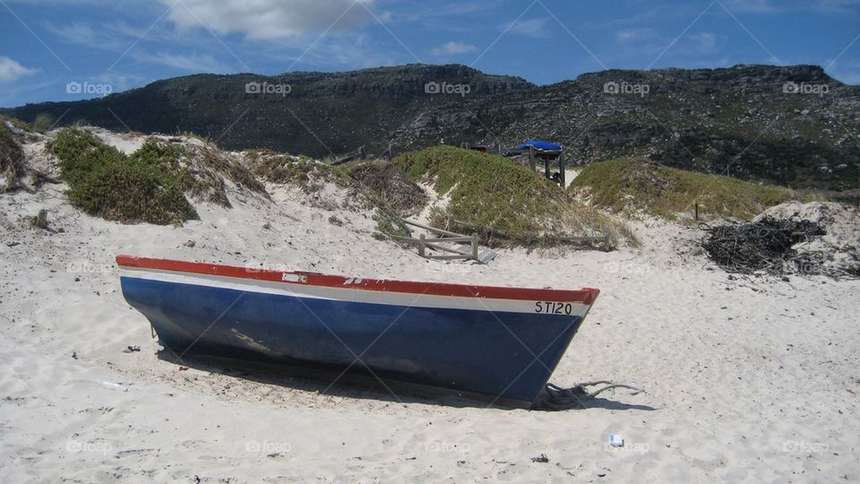 Boat on beach