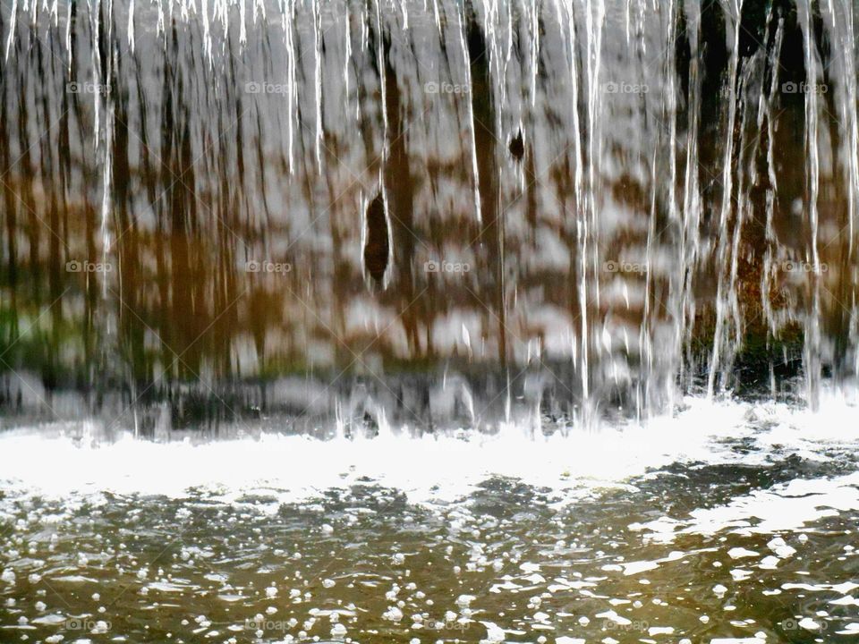 water waterfall