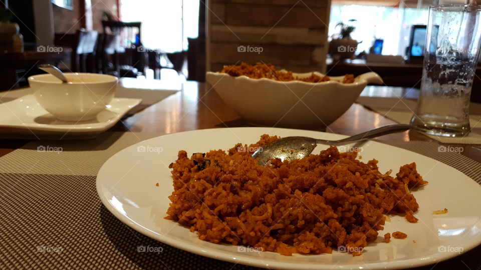 Chicken Biryani with Dahi Raita