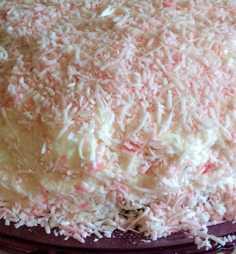 Giant Snowball Cake 