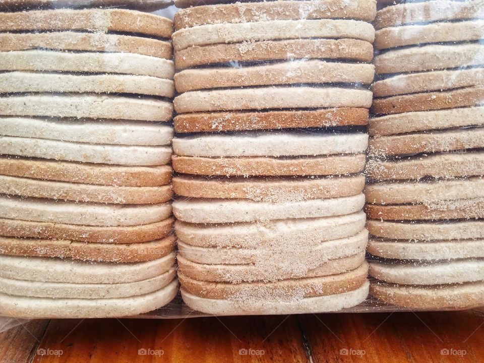 Indonesian traditional snacks called sagon