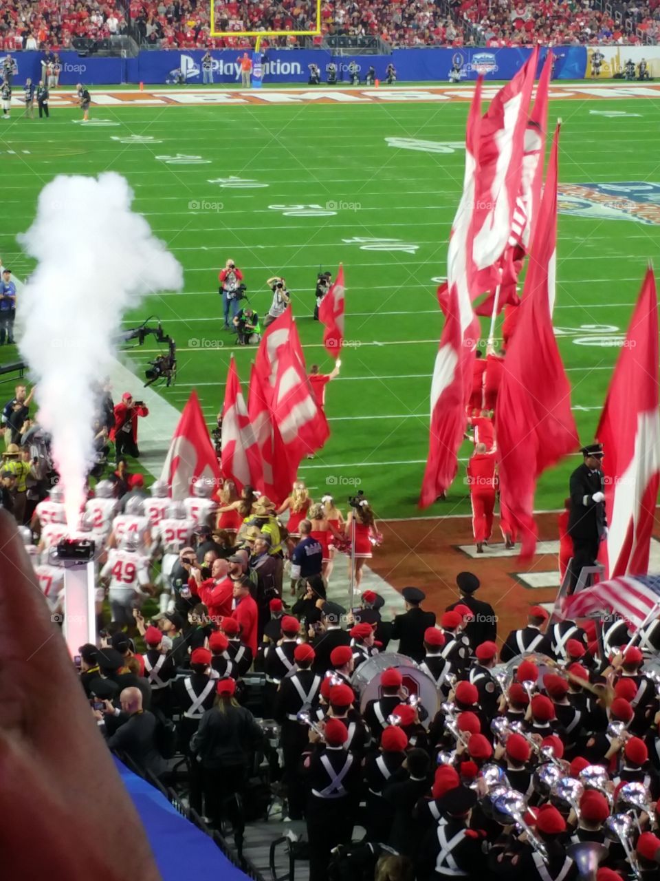 Here come the Buckeyes!