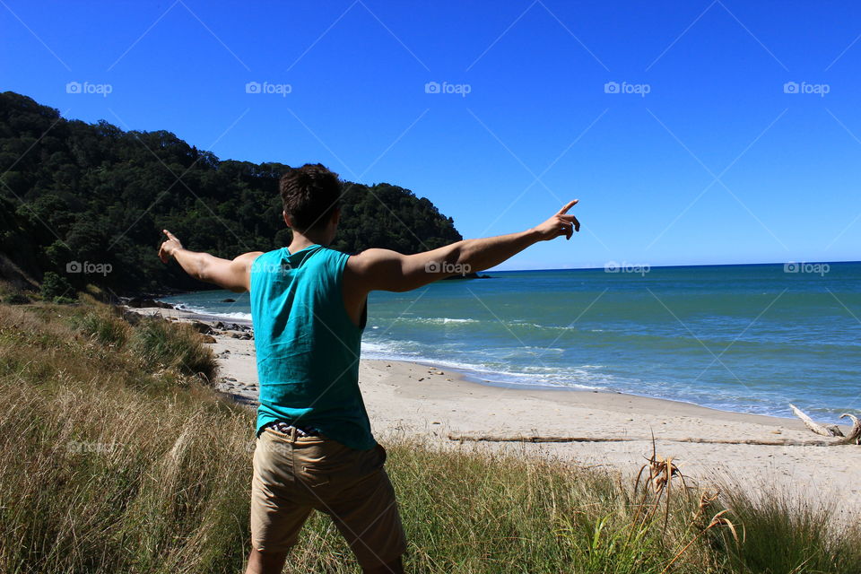 young wild and free. enjoy the summer in new zealand