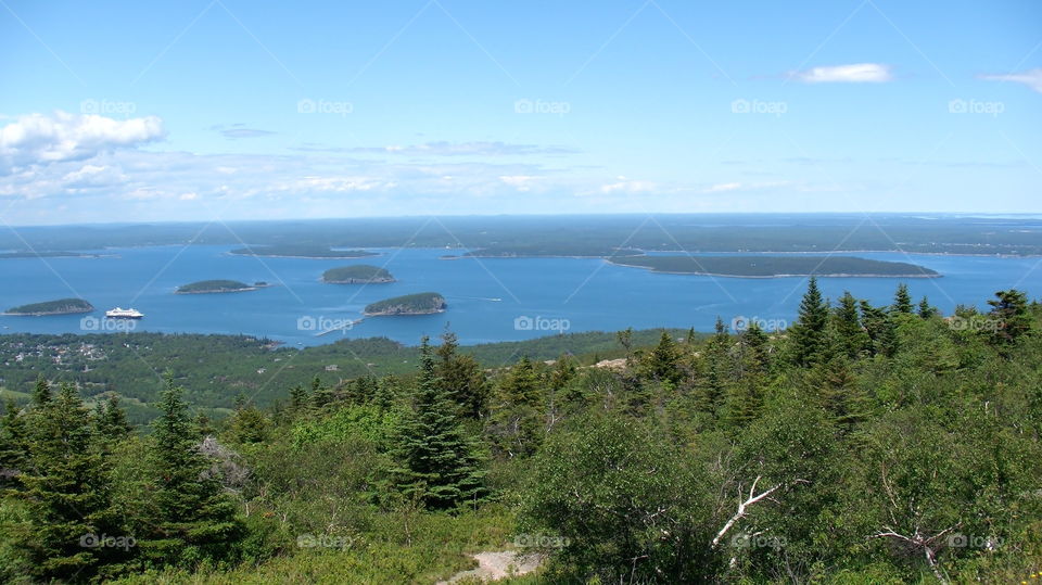 Overview on the seas. @1