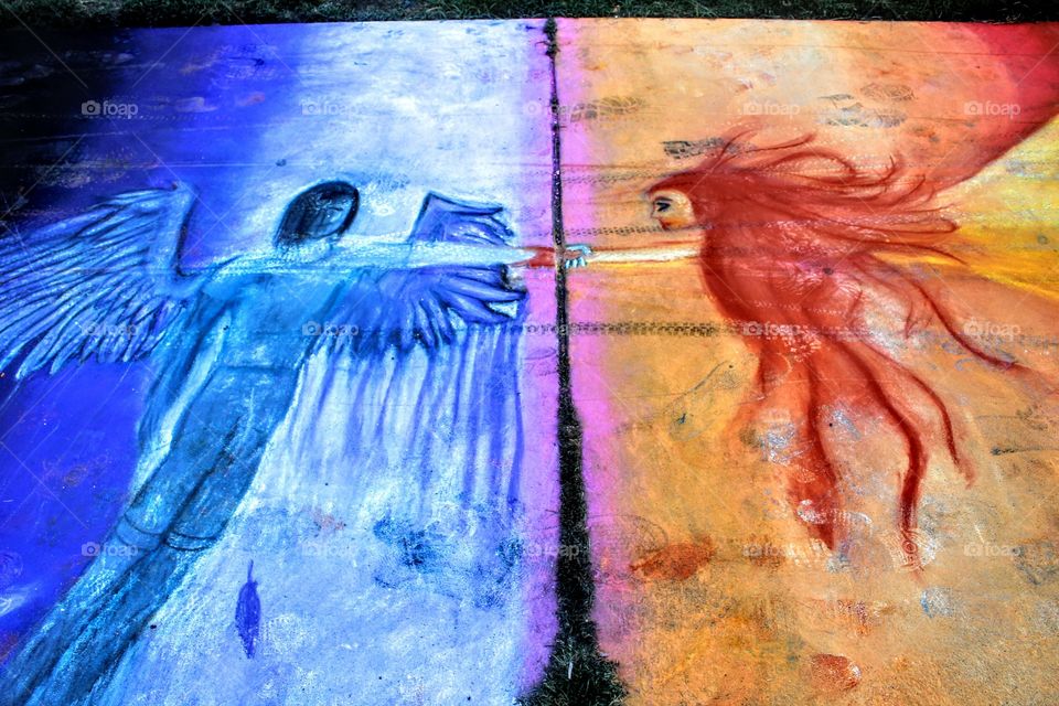 love between space and time