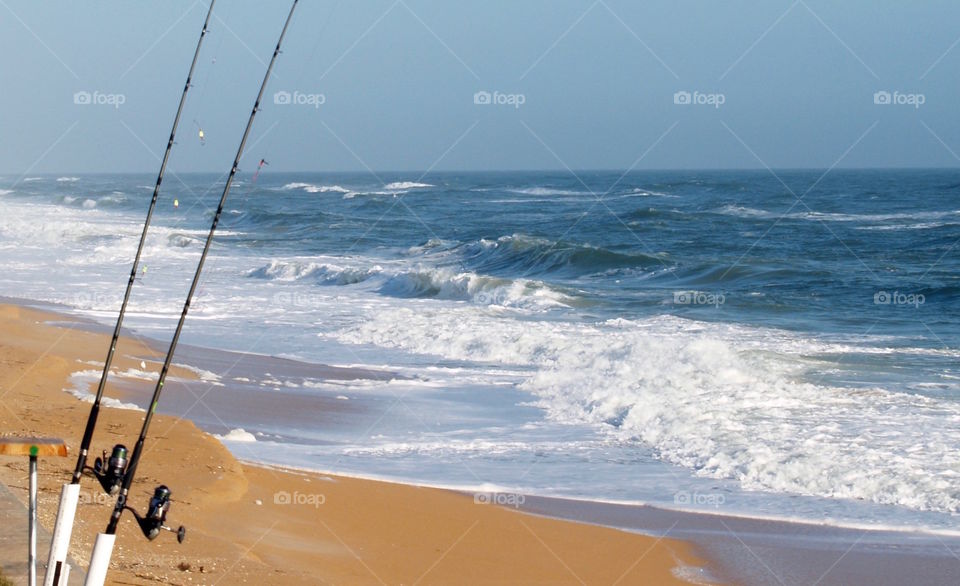 Fishing on Flagler Beach