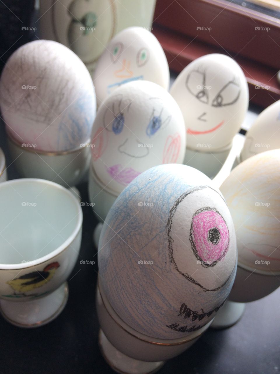 Easter egg decorated 