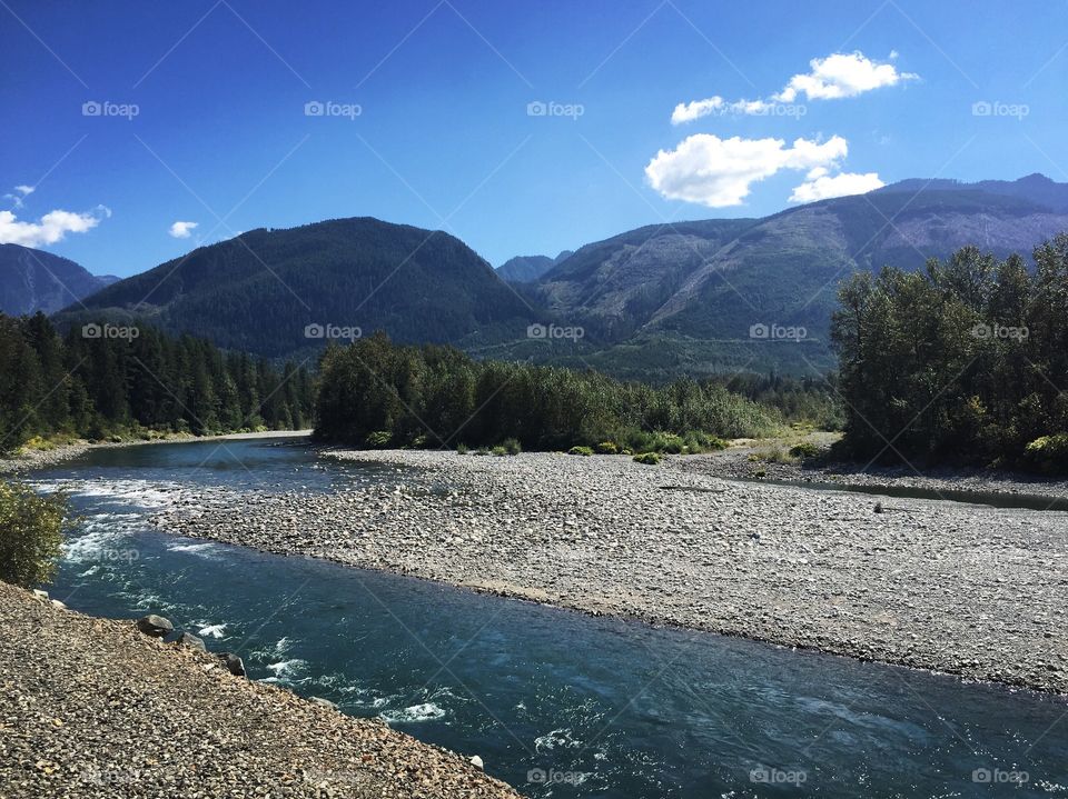 Landscape, Water, Mountain, No Person, Travel