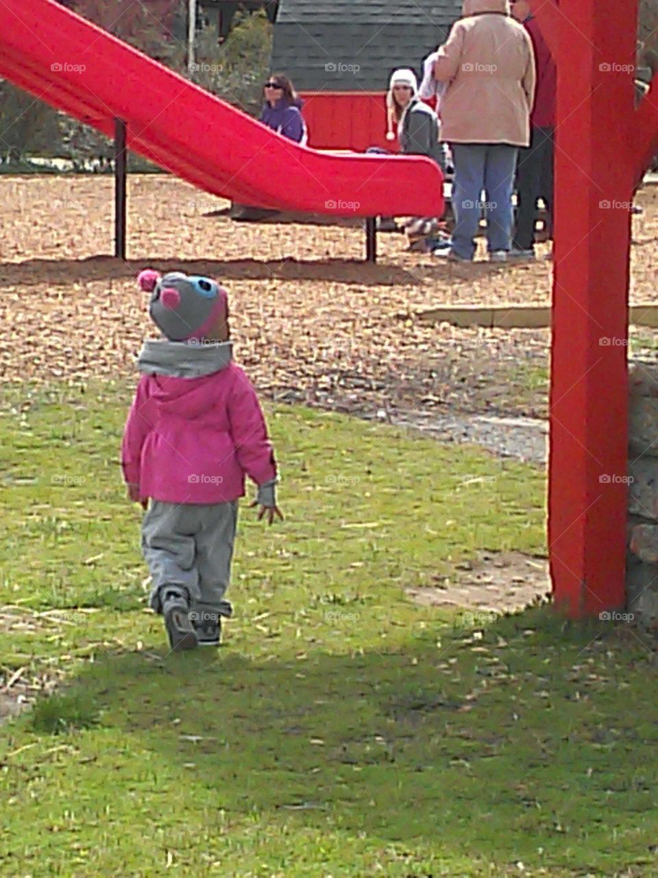Exploring the park