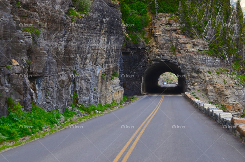 Mountain tunnel 