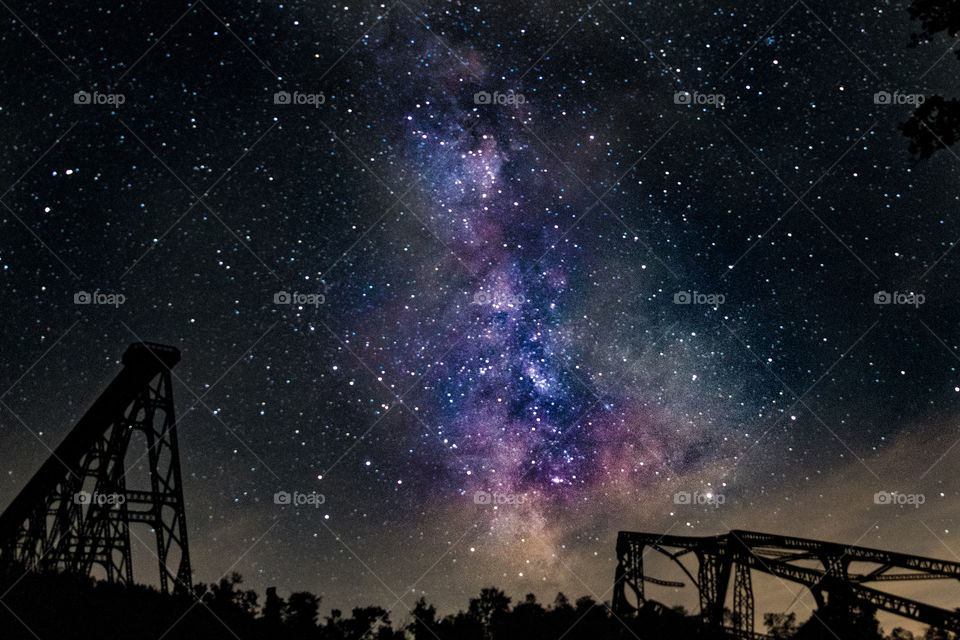 Kinzua Bridge Milky Way