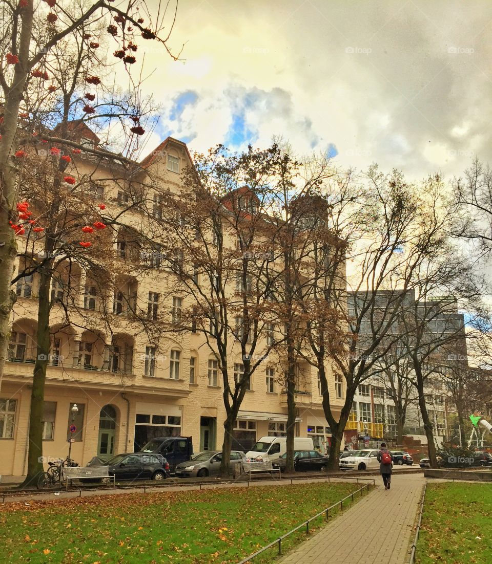 Walking in the neighbourhood..