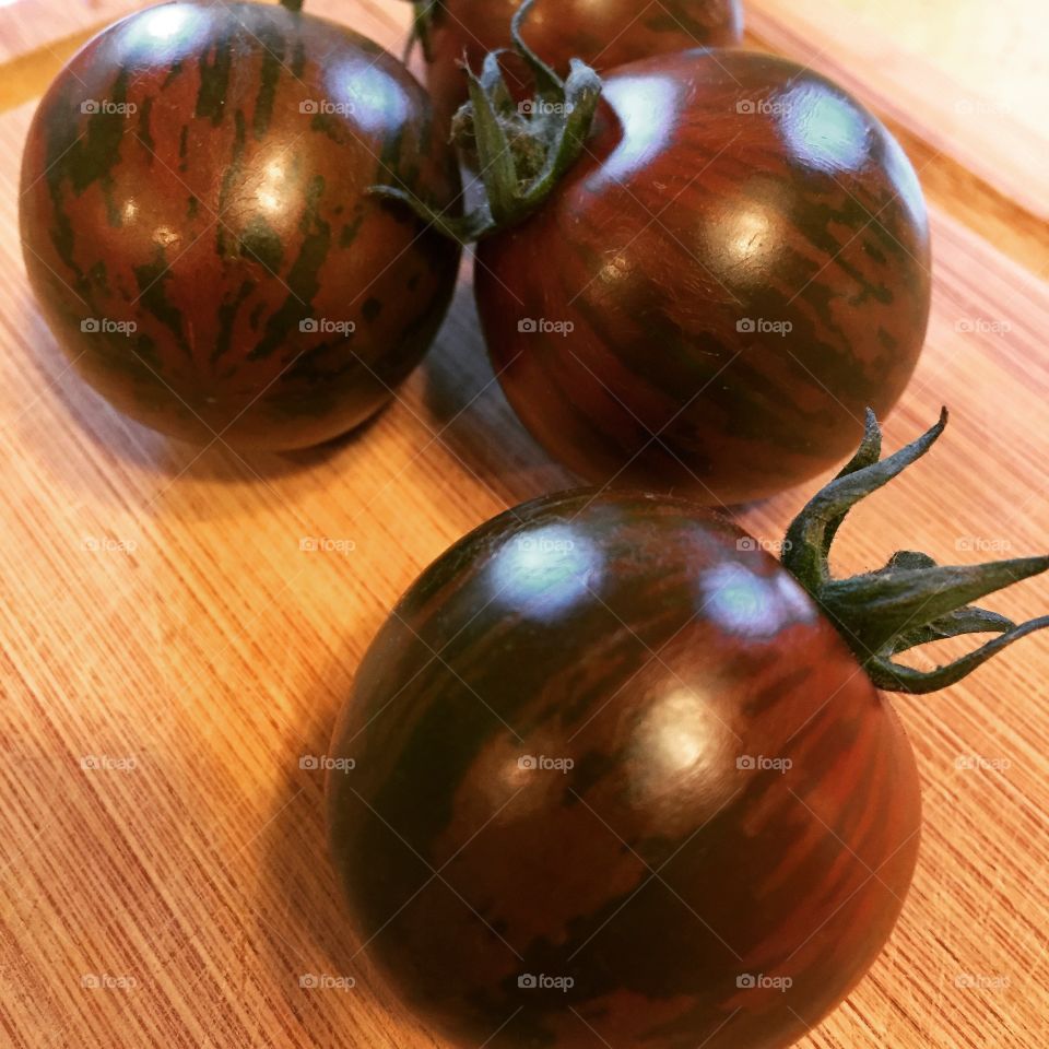 Fresh heirloom tomatoes 