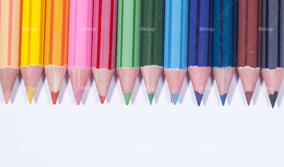 image of color pencils