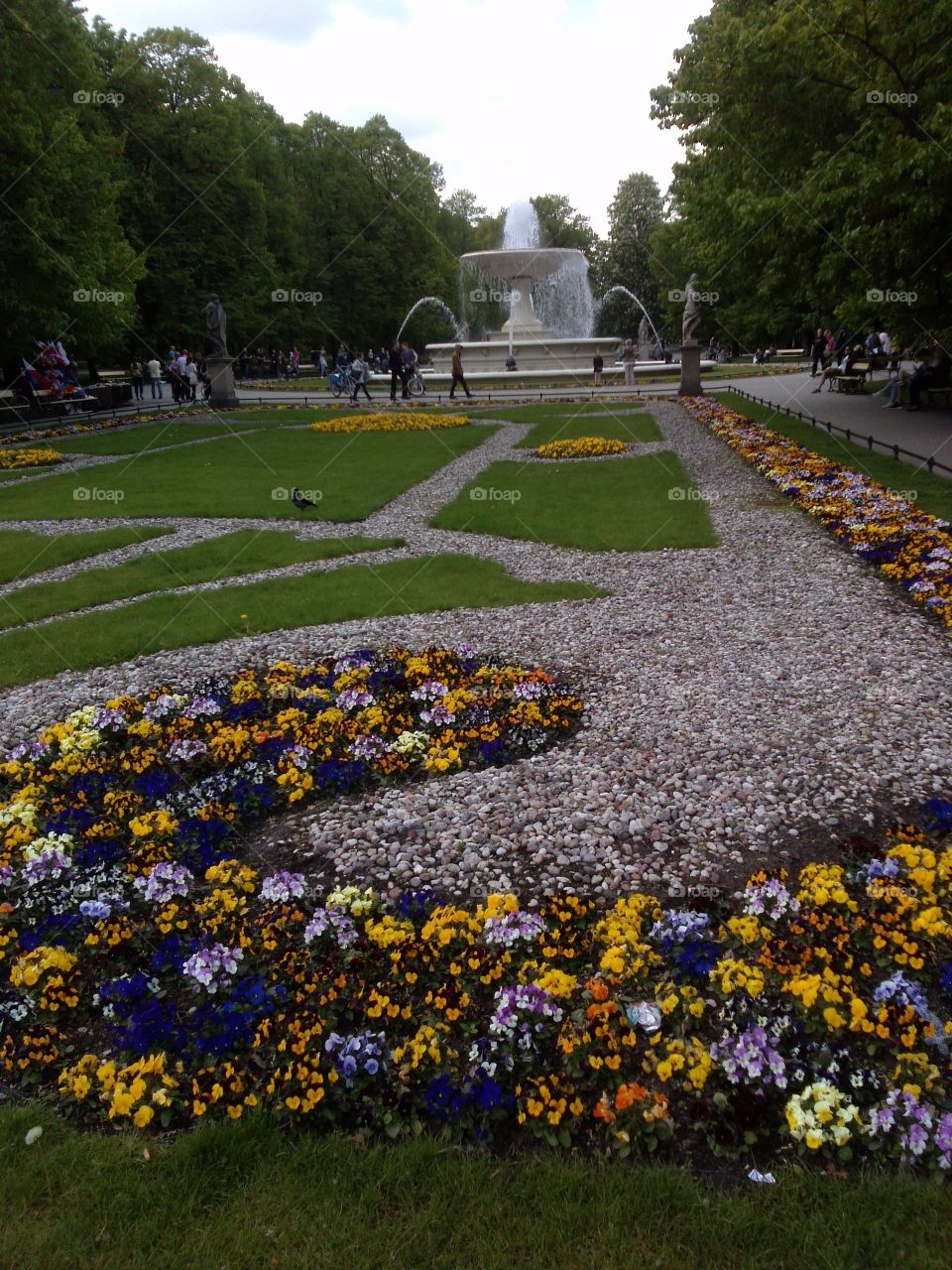 city fountain