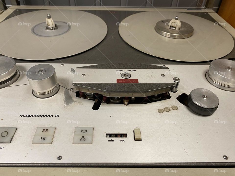 Old tape recorder 