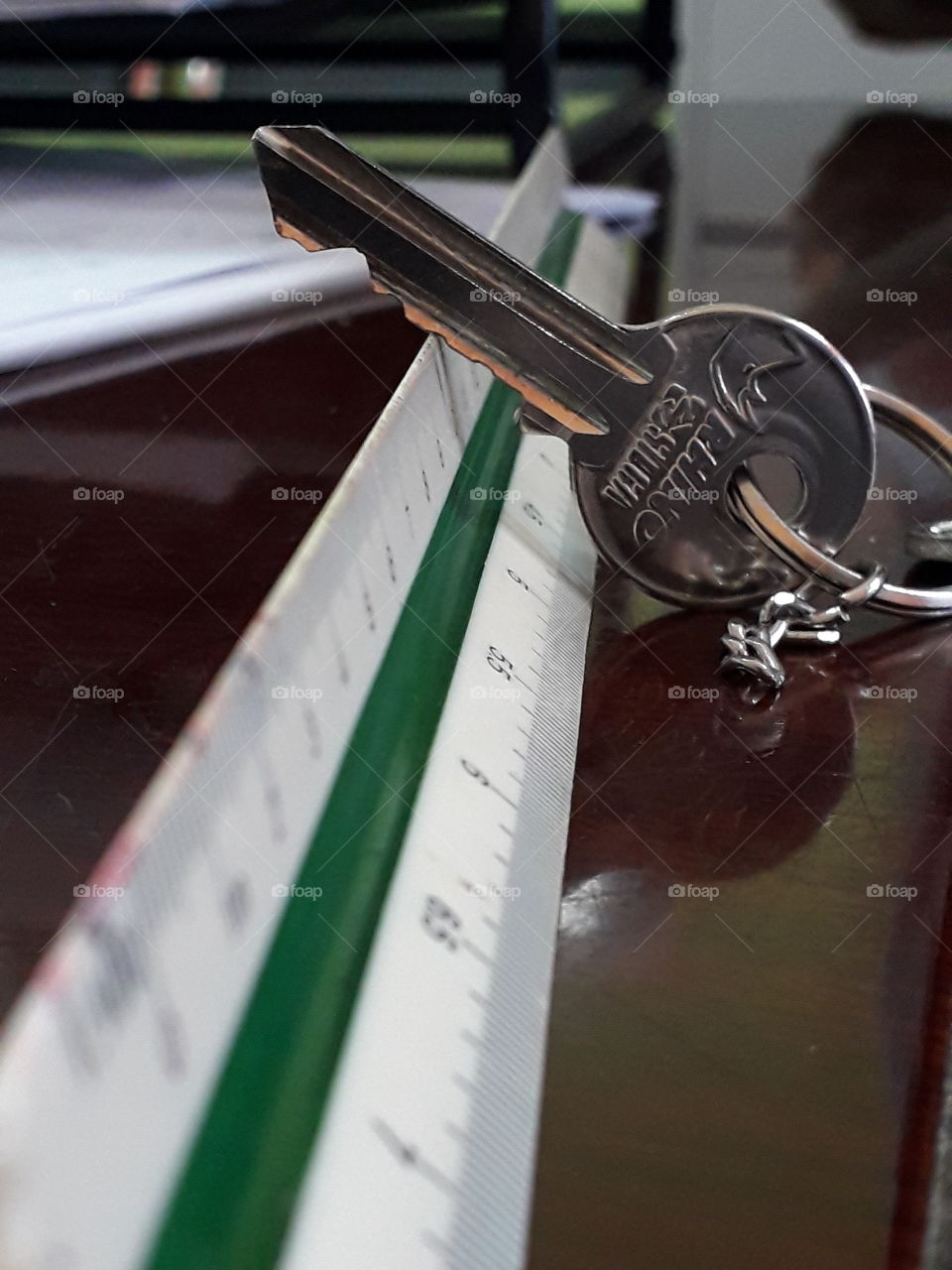 key with scale