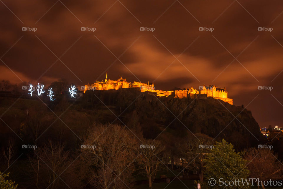 Edinburgh Castle December