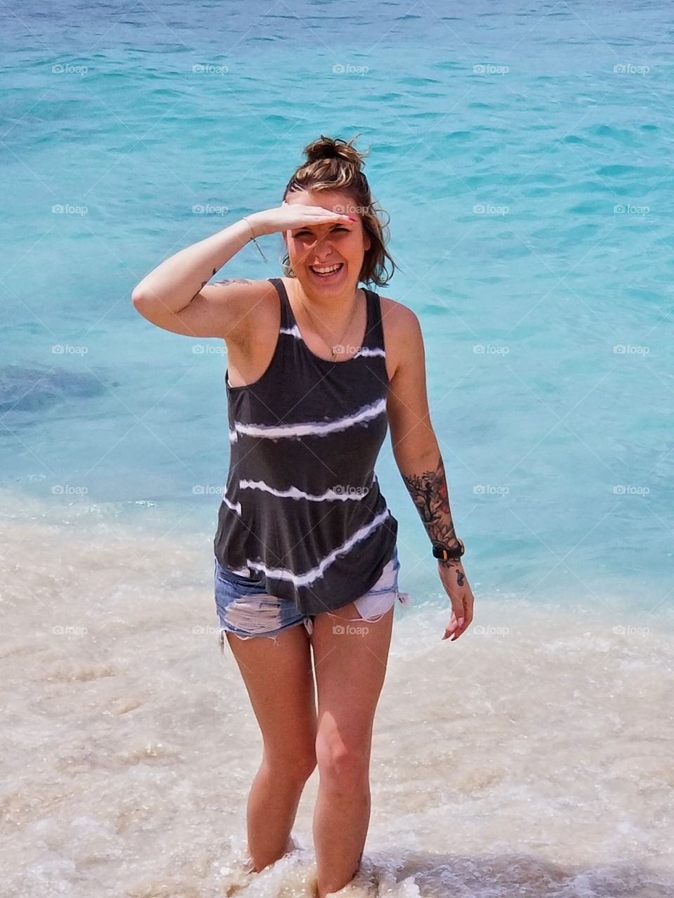 So many first's in this photo.