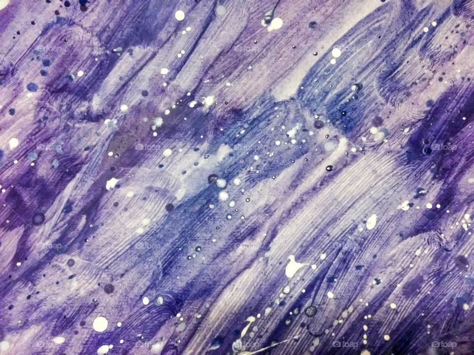 Close-up of abstract paint