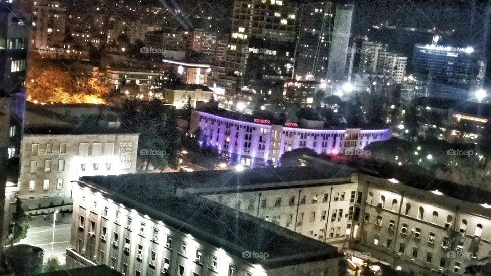Tirana at Night