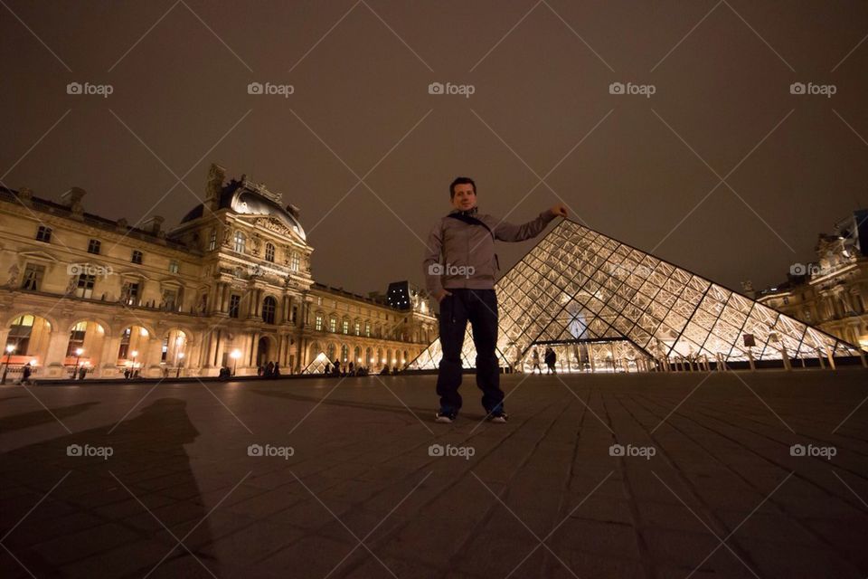 Le louvre museum in France 