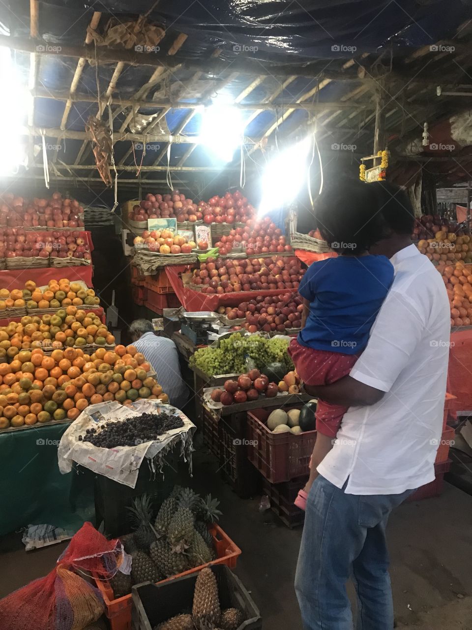 The fruit stall