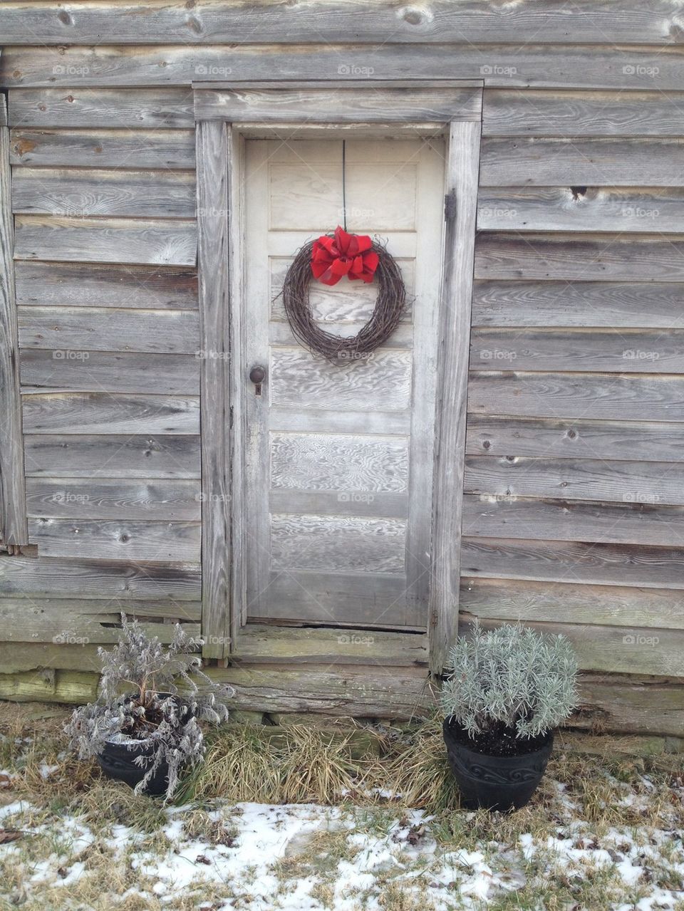 Christmas door 