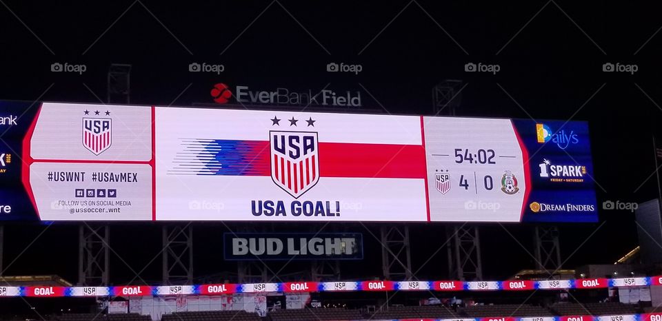 US Women Soccer Team in Jacksonville