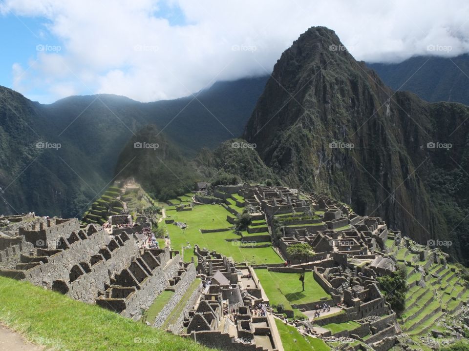 Peru Macchu Piccu overlook