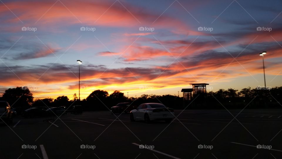 sunset, Katy, TX